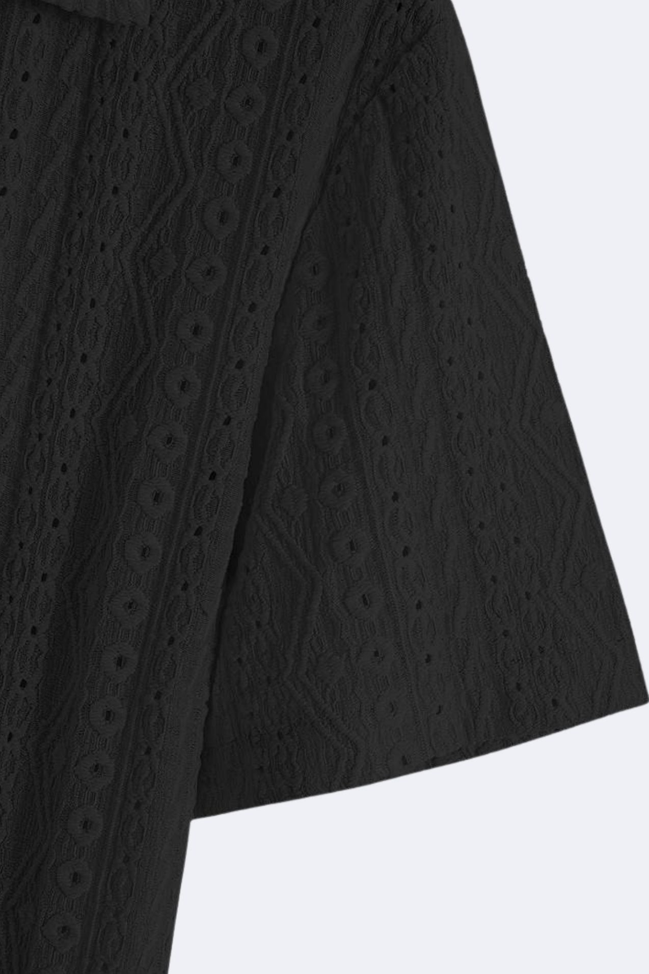 Oud geldpatroon klassiek gebreid elegant zomerpoloshirt