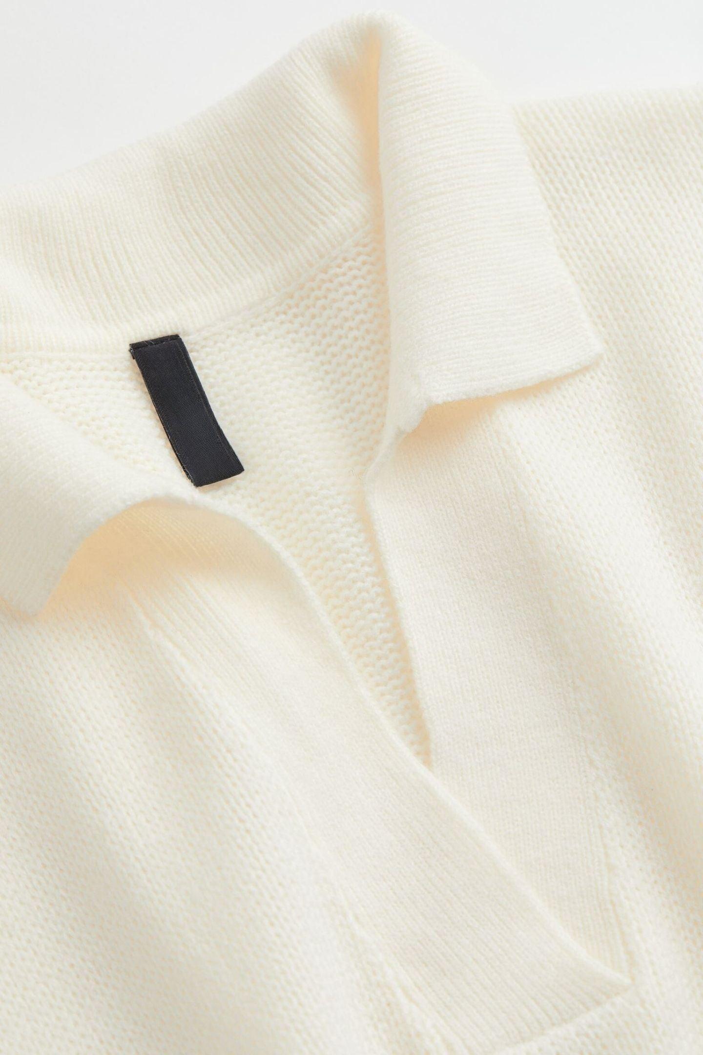 Old Money Polo gebreid vest