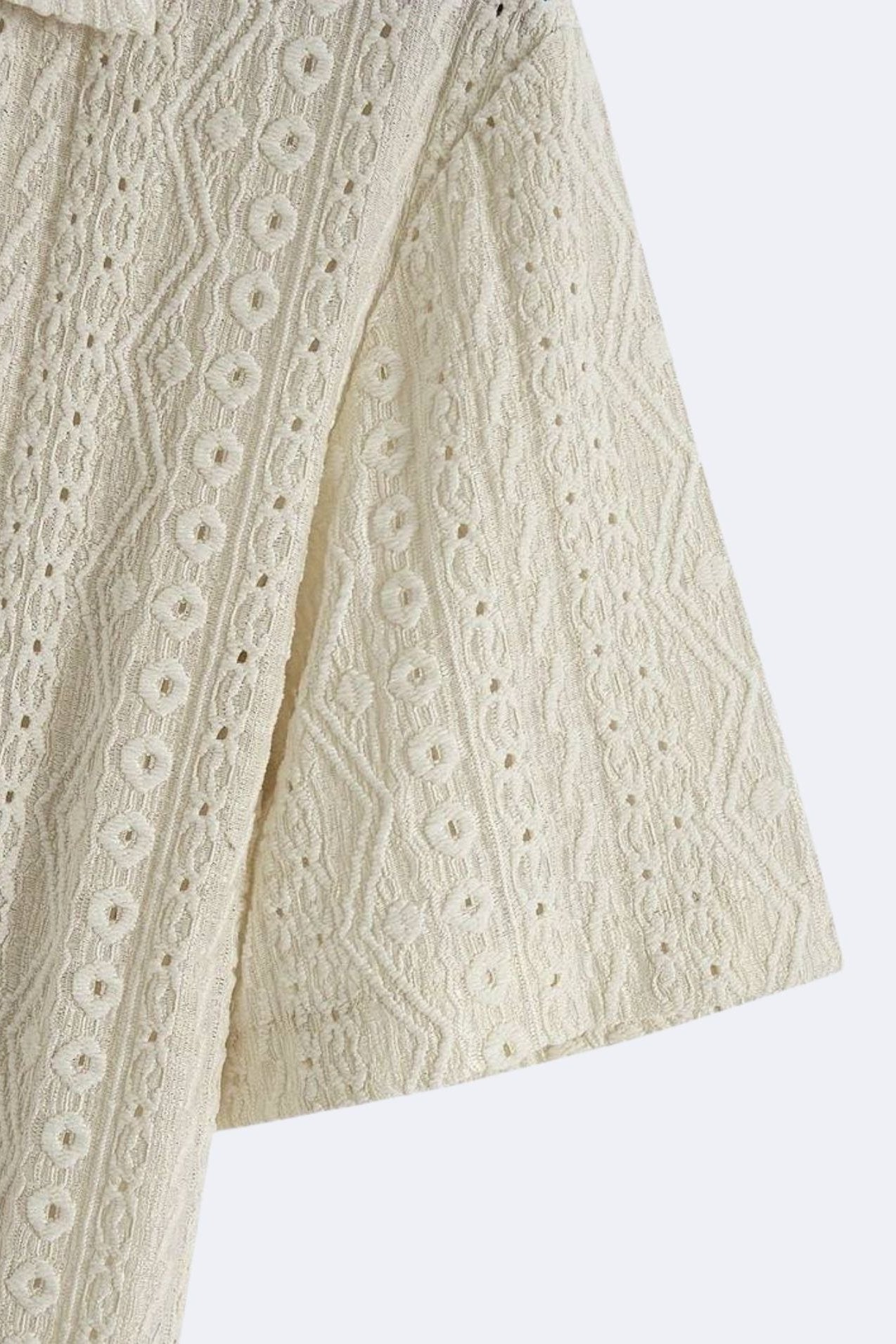 Oud geldpatroon klassiek gebreid elegant zomerpoloshirt