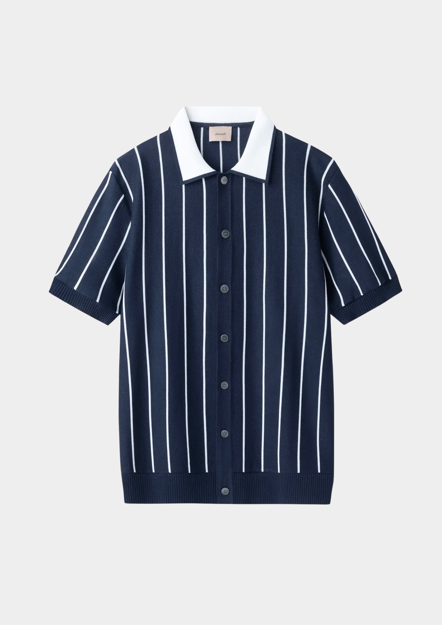 RIVIERA STRIPE BUTTON POLO