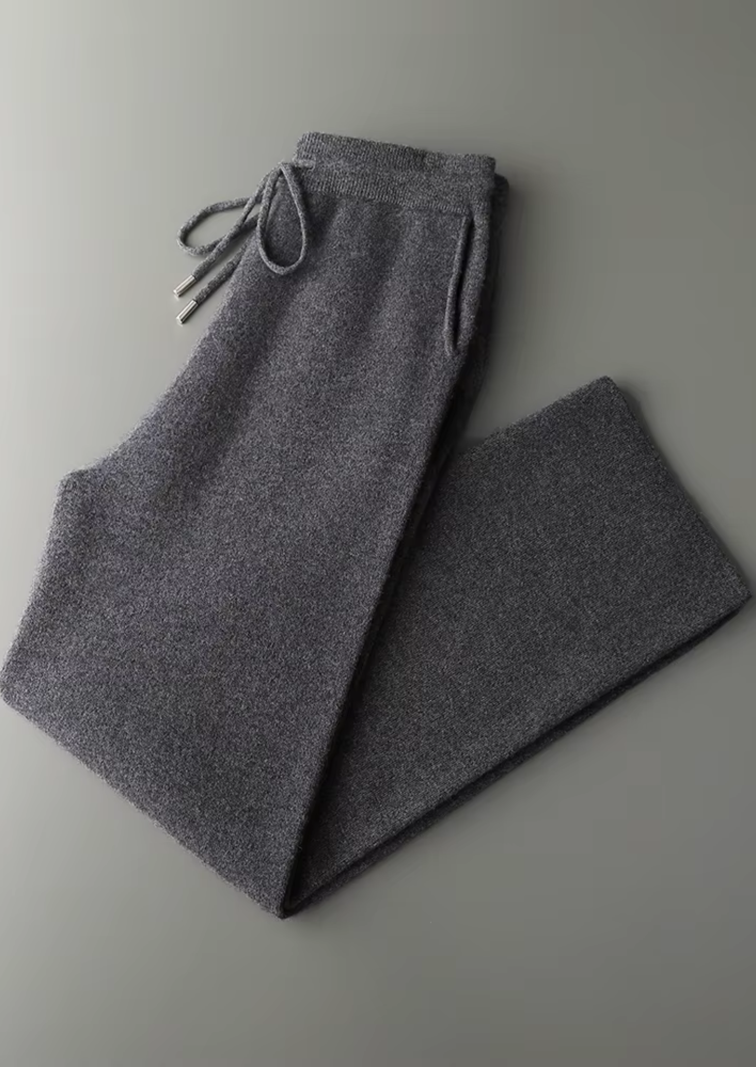 PREMIUM CASHMERE RELAXED TROUSERS