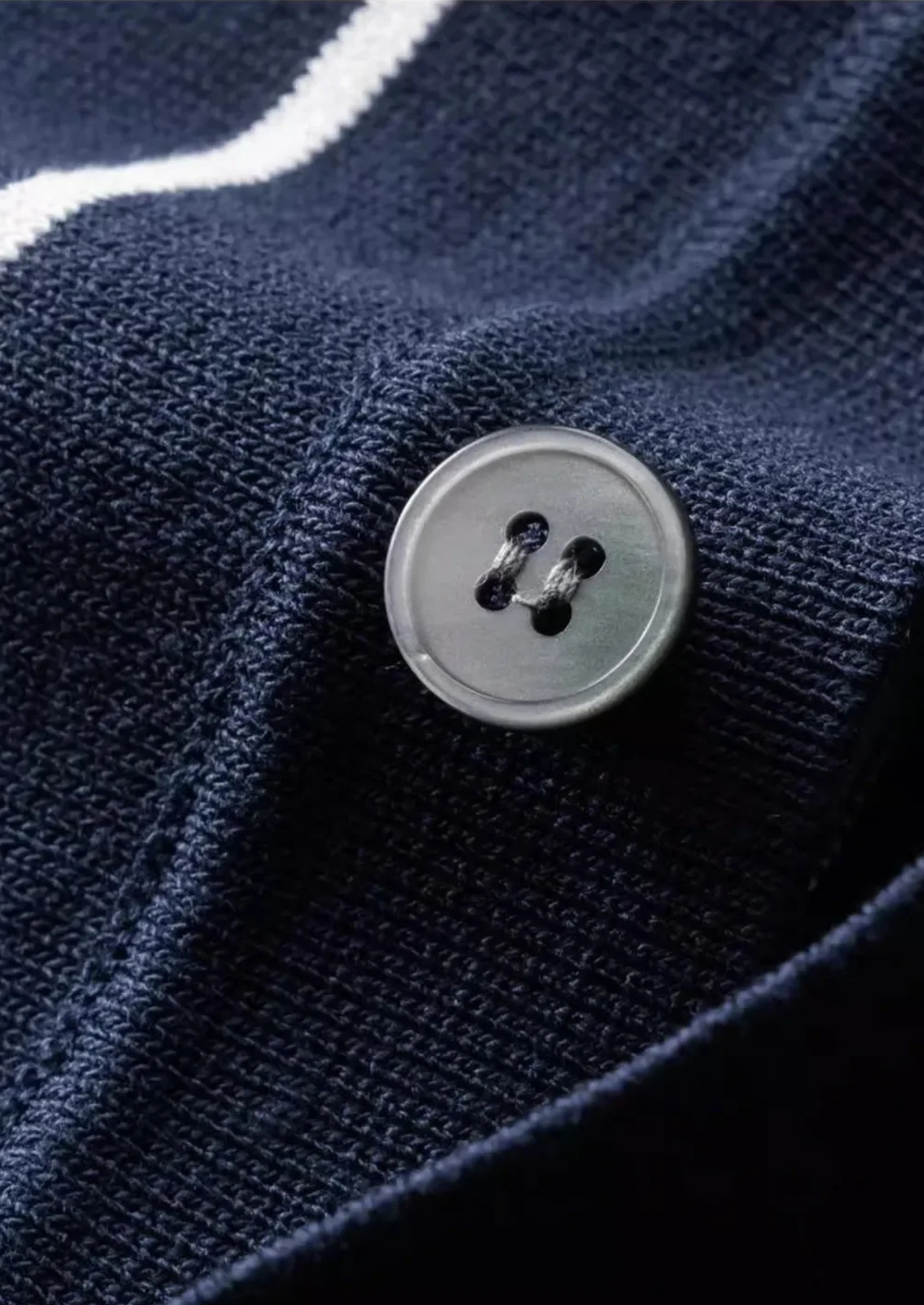 RIVIERA STRIPE BUTTON POLO