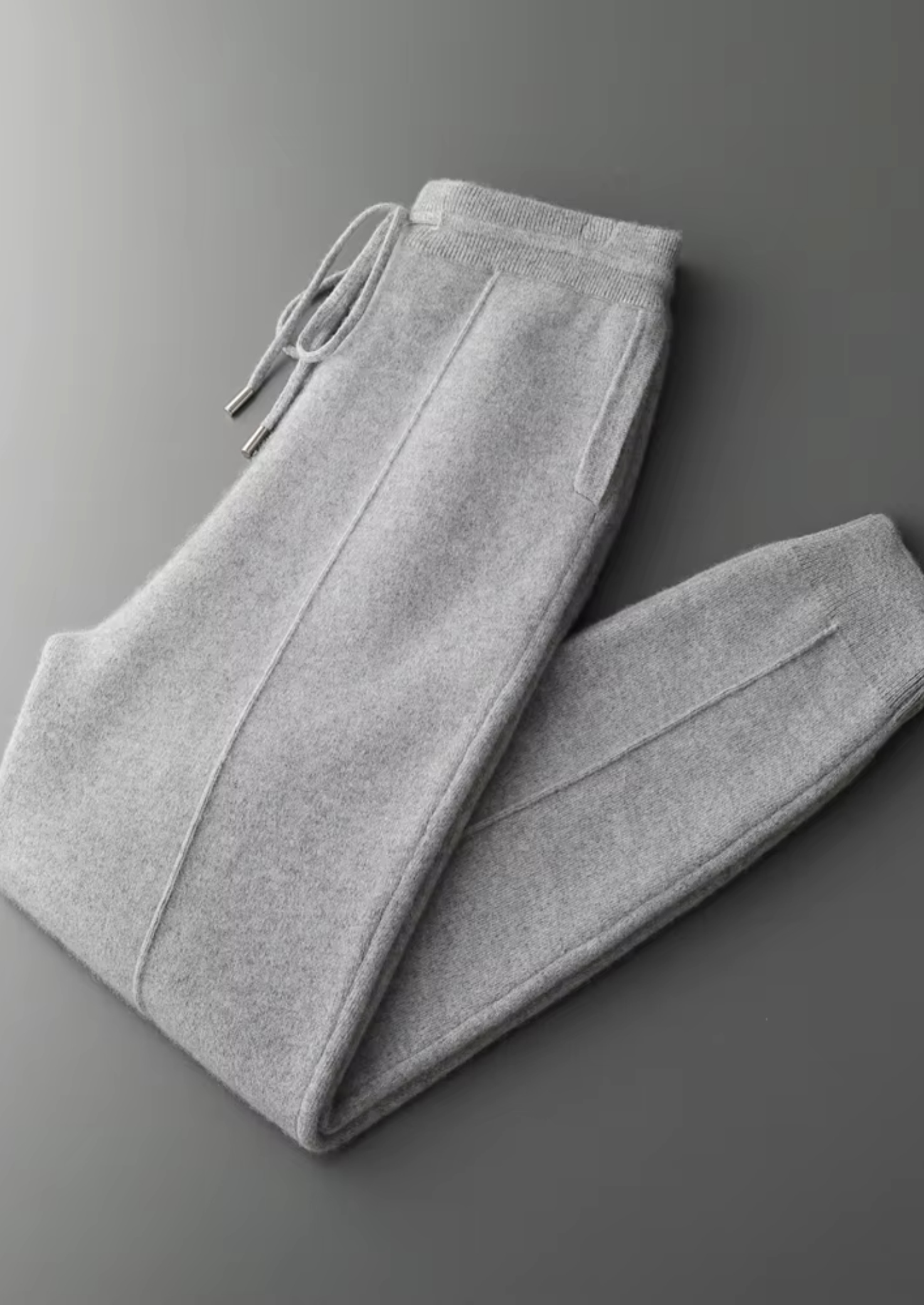 PURE EXTRA-FINE MERINO WOOL LEISURE JOGGERS