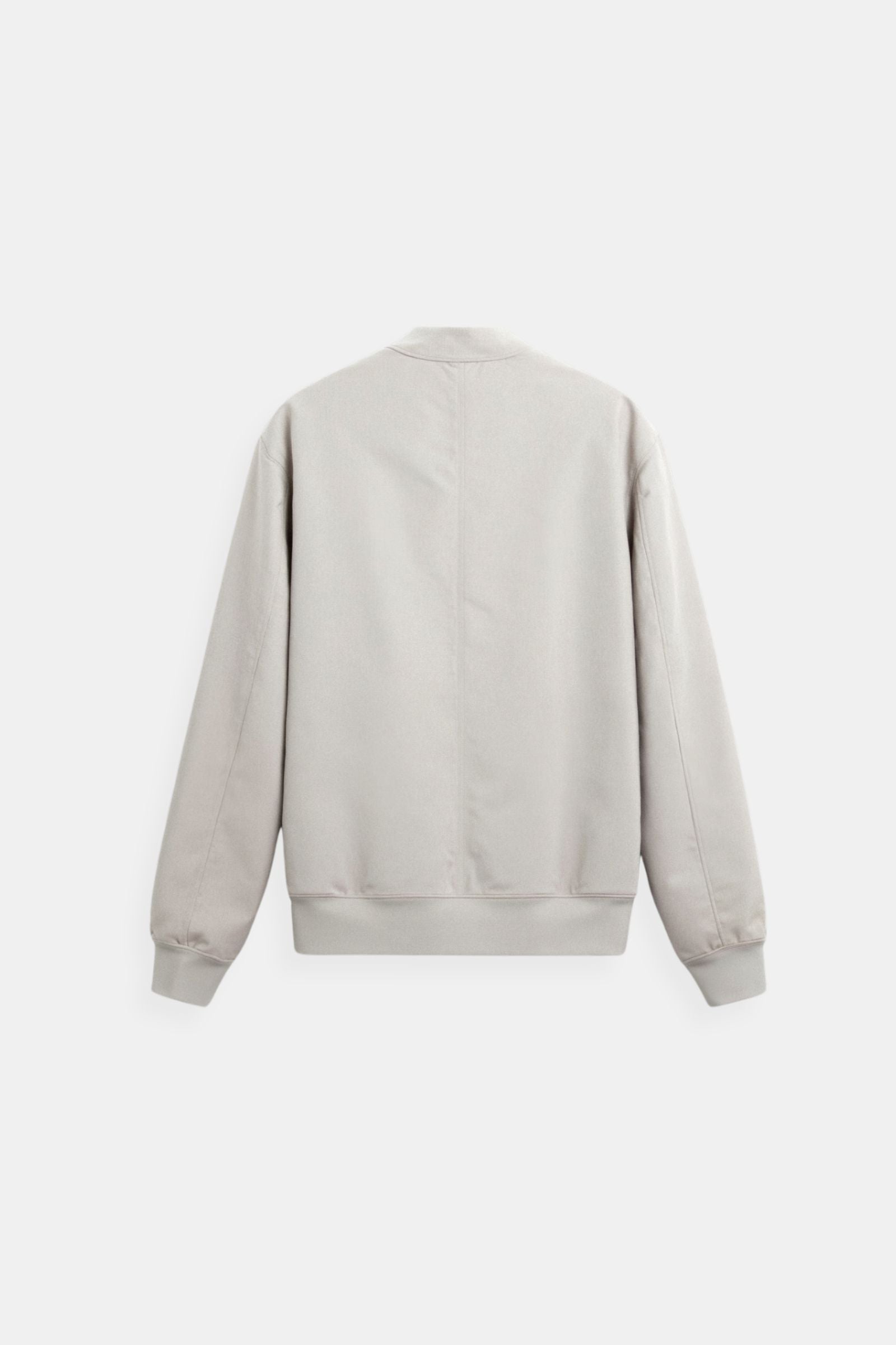 Rustige luxe slim fit bomberjack