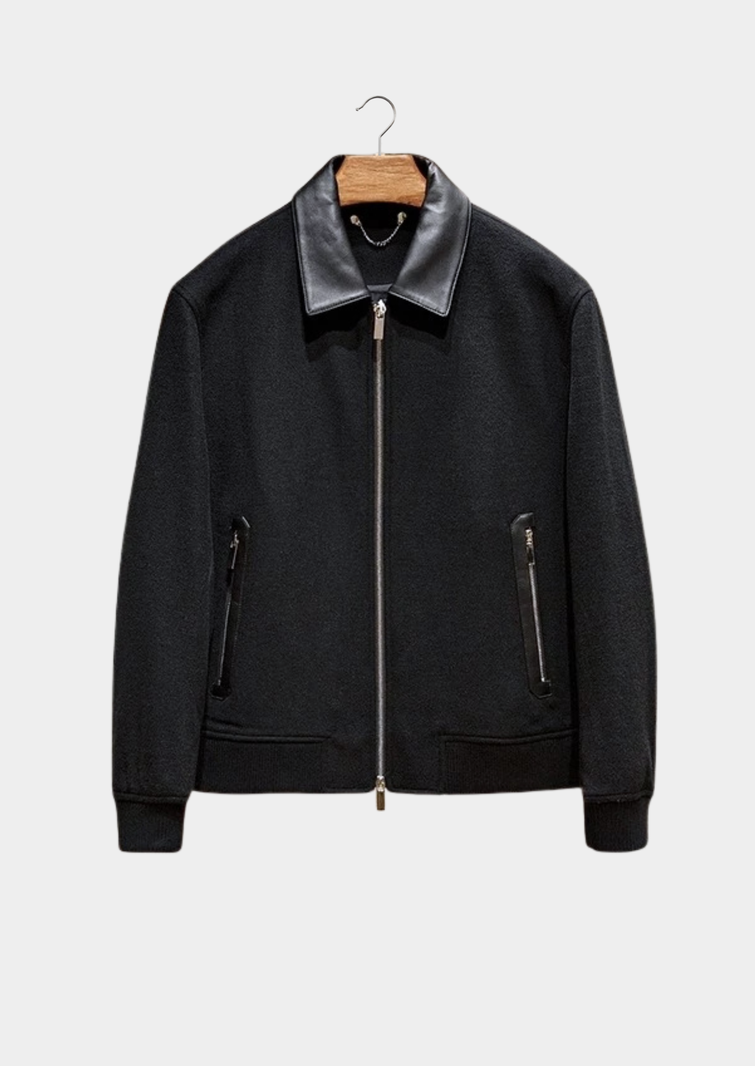 PREMIUM CASHMERE BOMBER JACKET