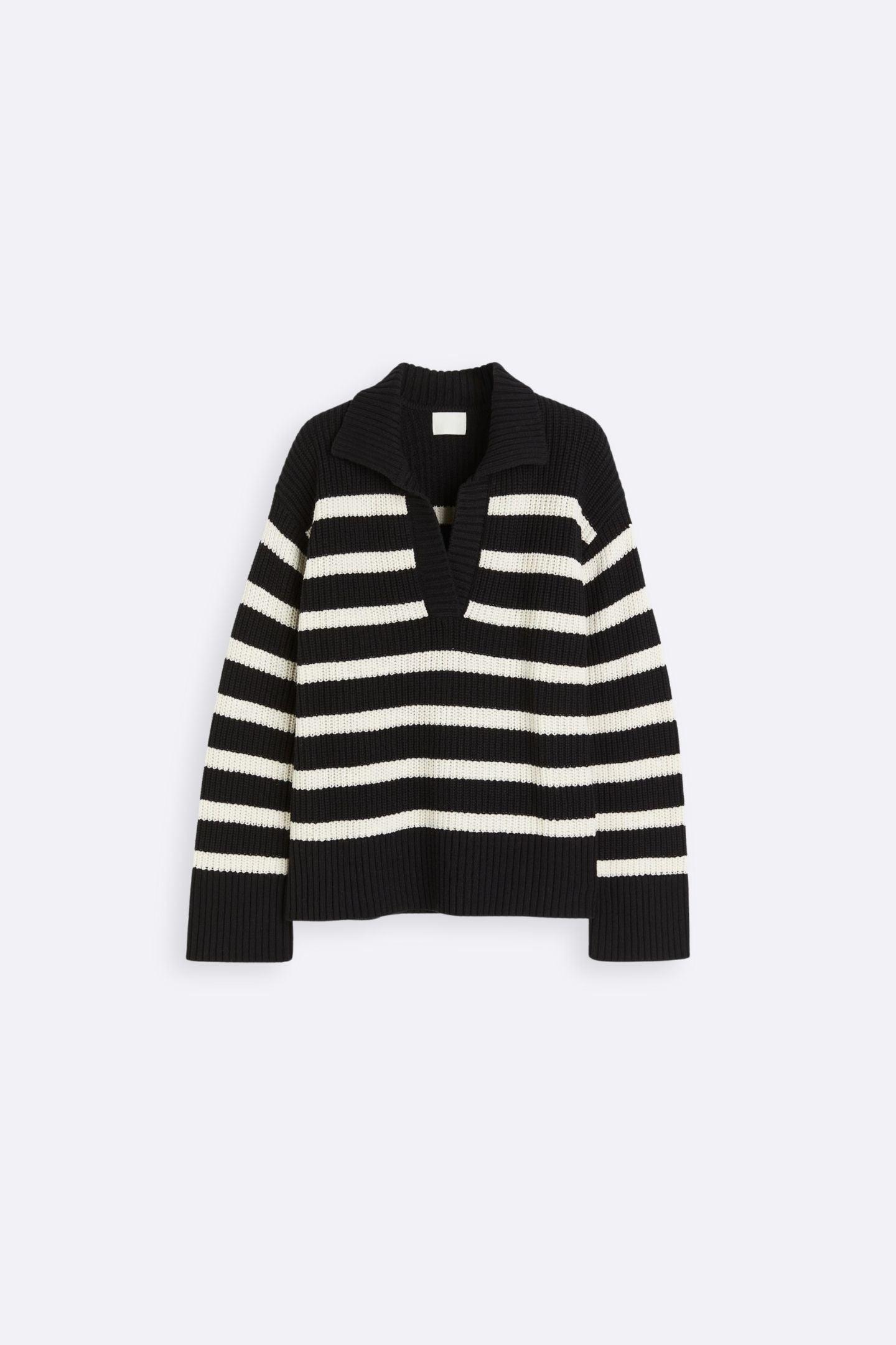 Oud geld geribbelde gebreide slechte trui