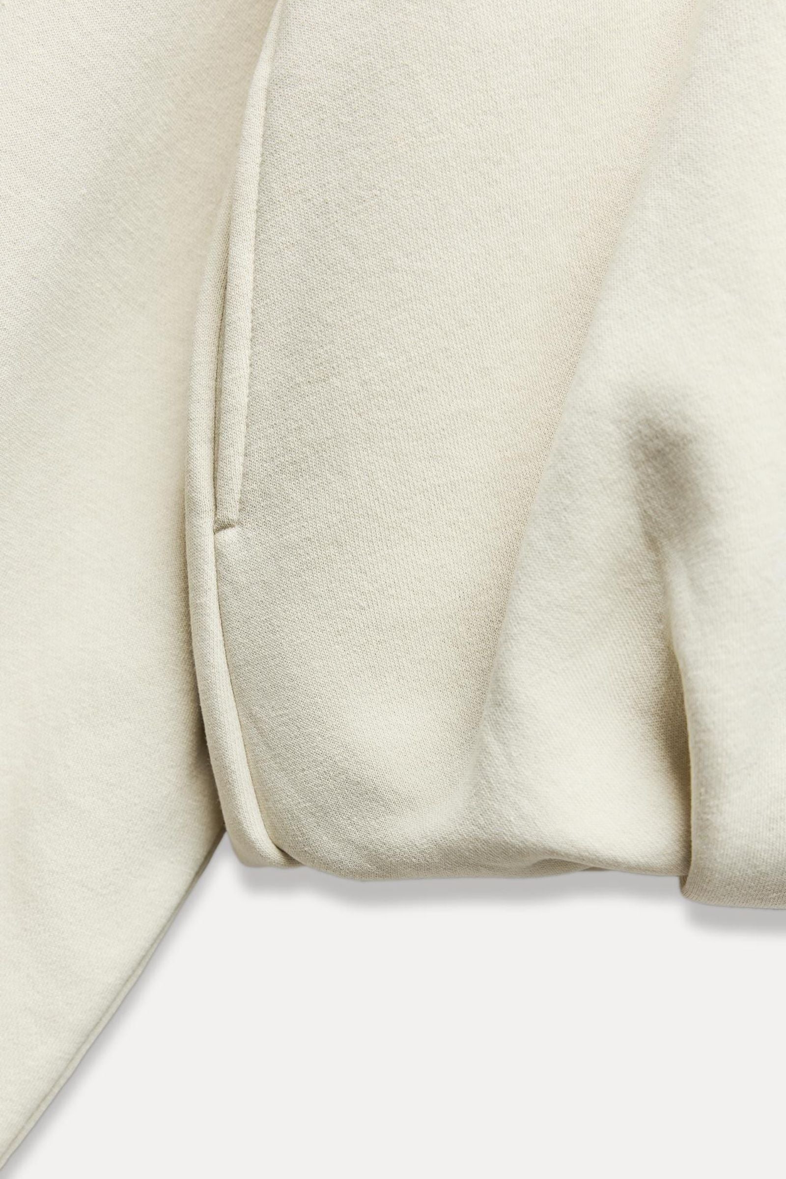 Premium gewatteerde jas met O-halskraag