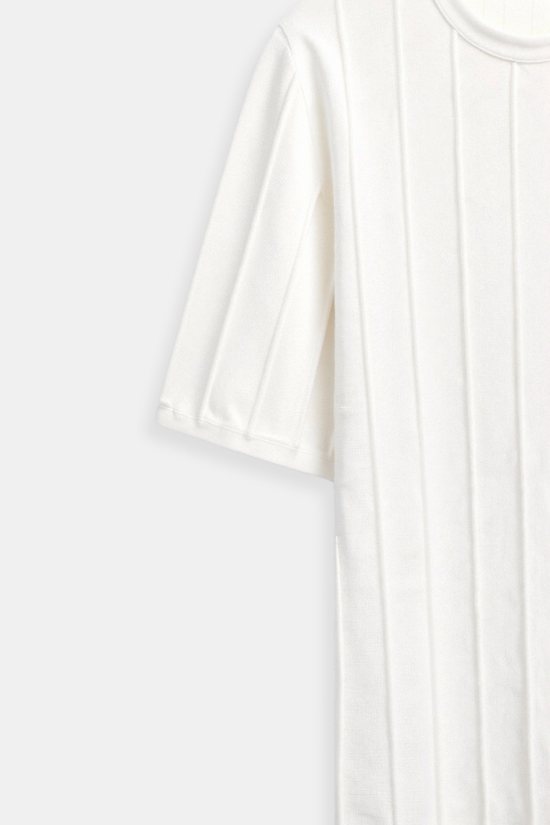 Old Money Classic Heavy O-hals gestreept T-shirt