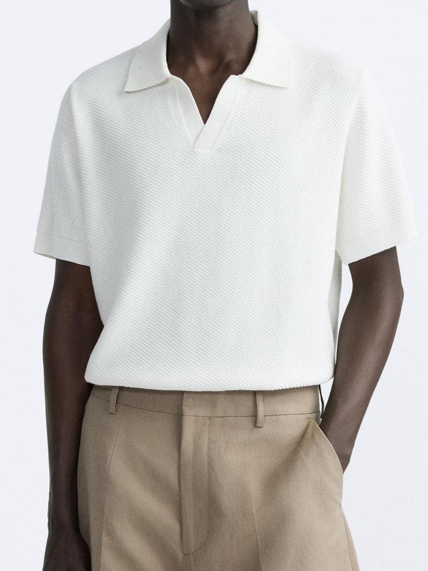 Old Money Classic Wollen Elegant Polo T-shirt