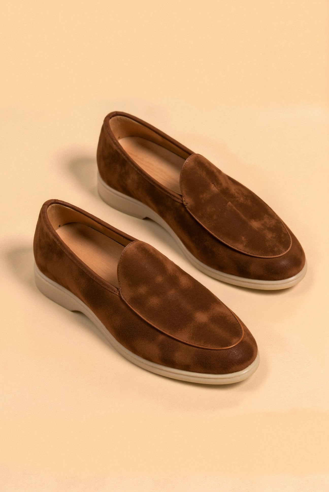 Old Money Classic Elegante Suède Loafers
