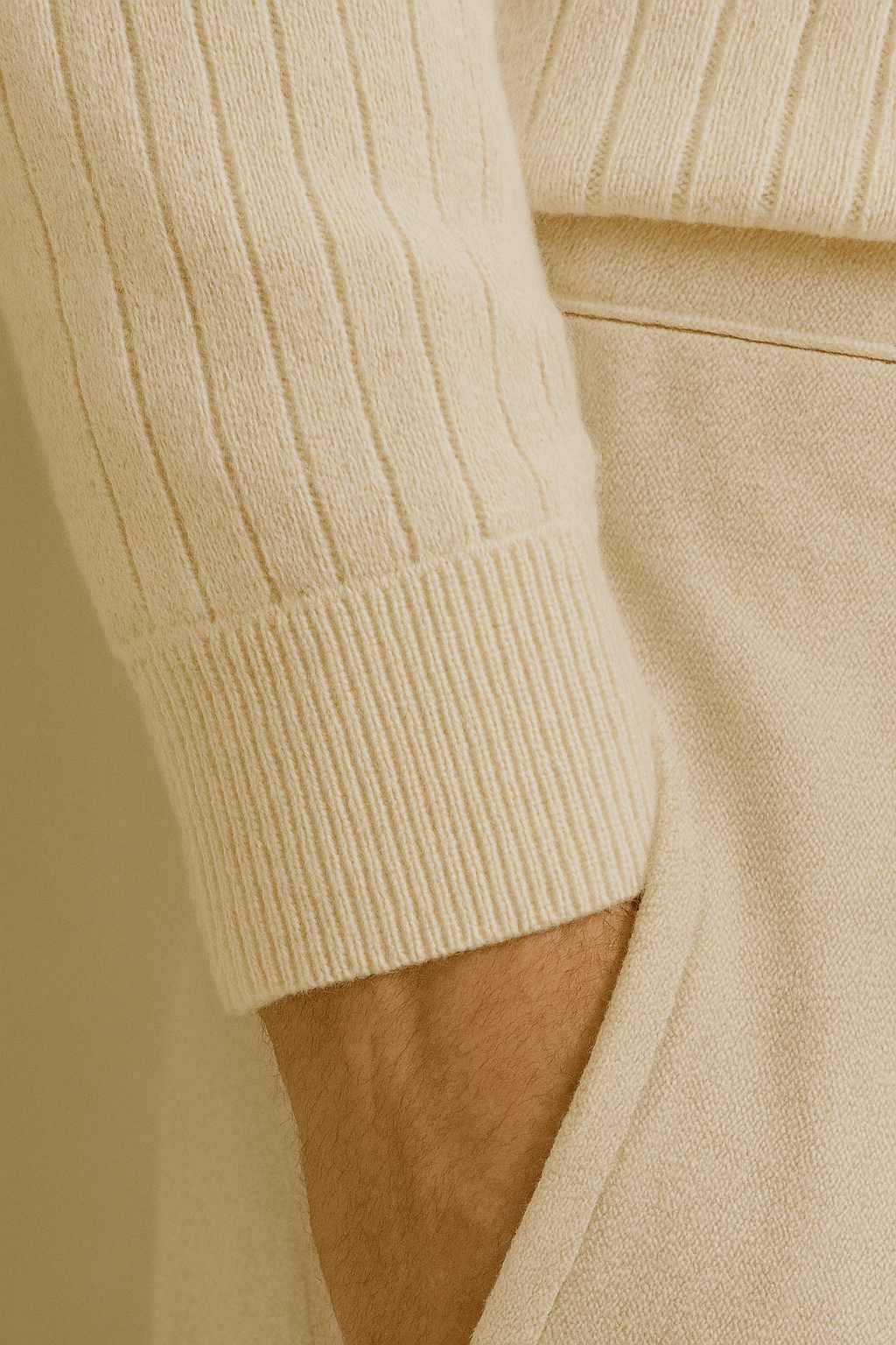 Old Money gestreept poloshirt met lange mouwen