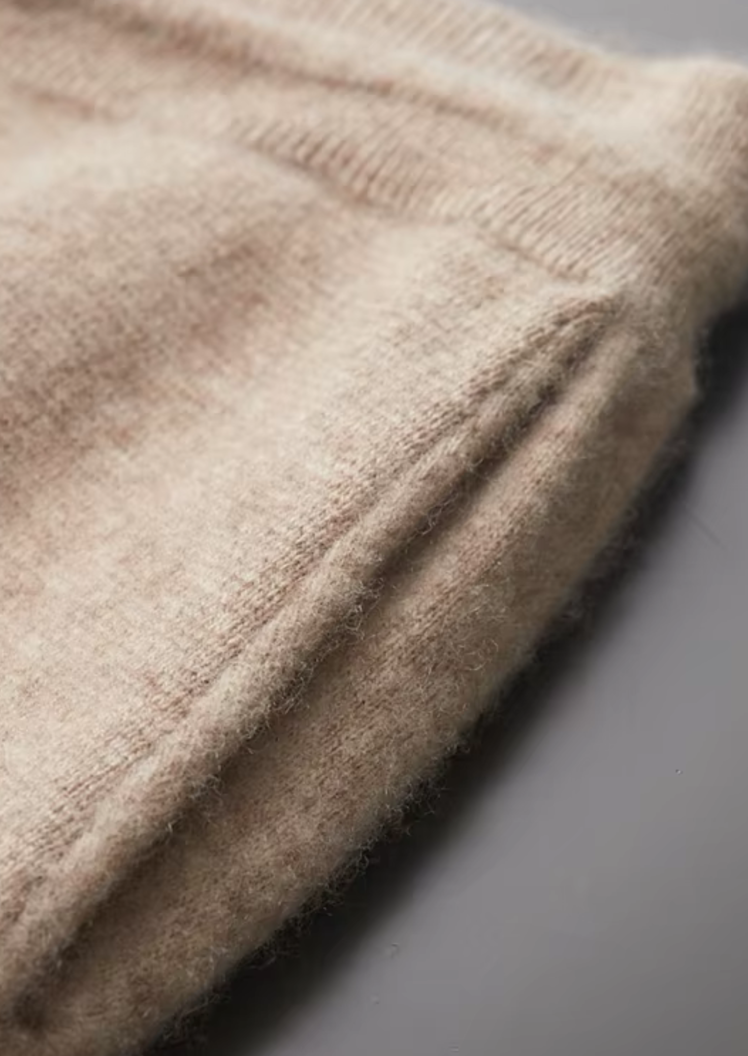 PREMIUM CASHMERE SLIM TROUSERS