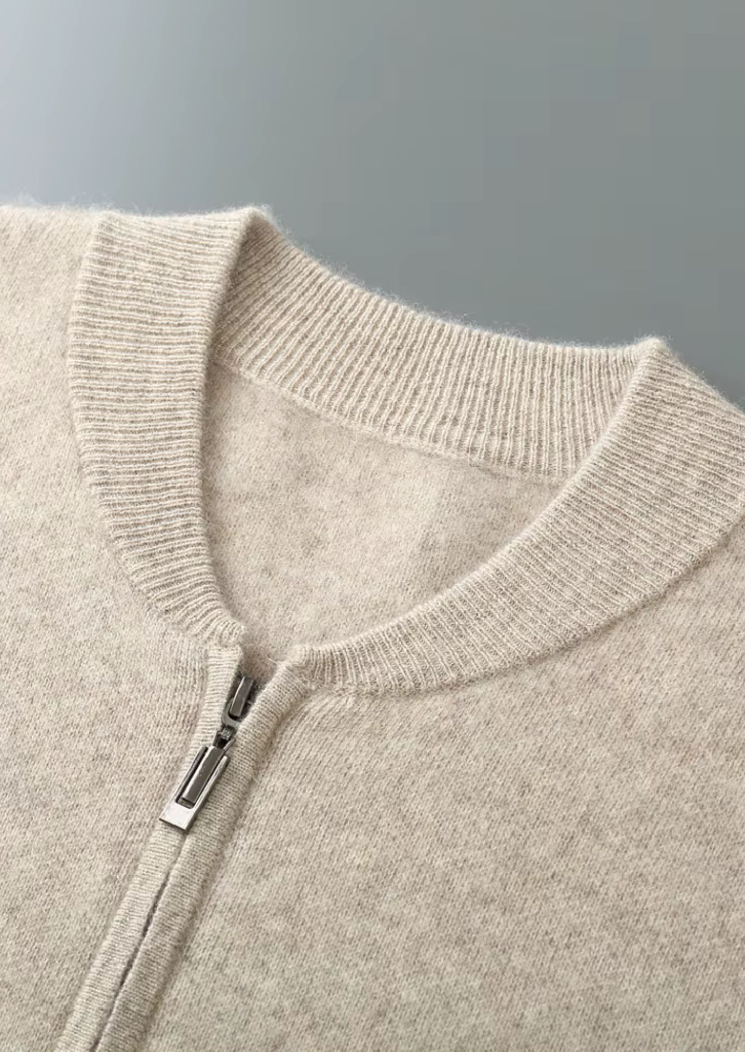 PURE EXTRA-FINE MERINO WOOL V-NECK CARDIGAN