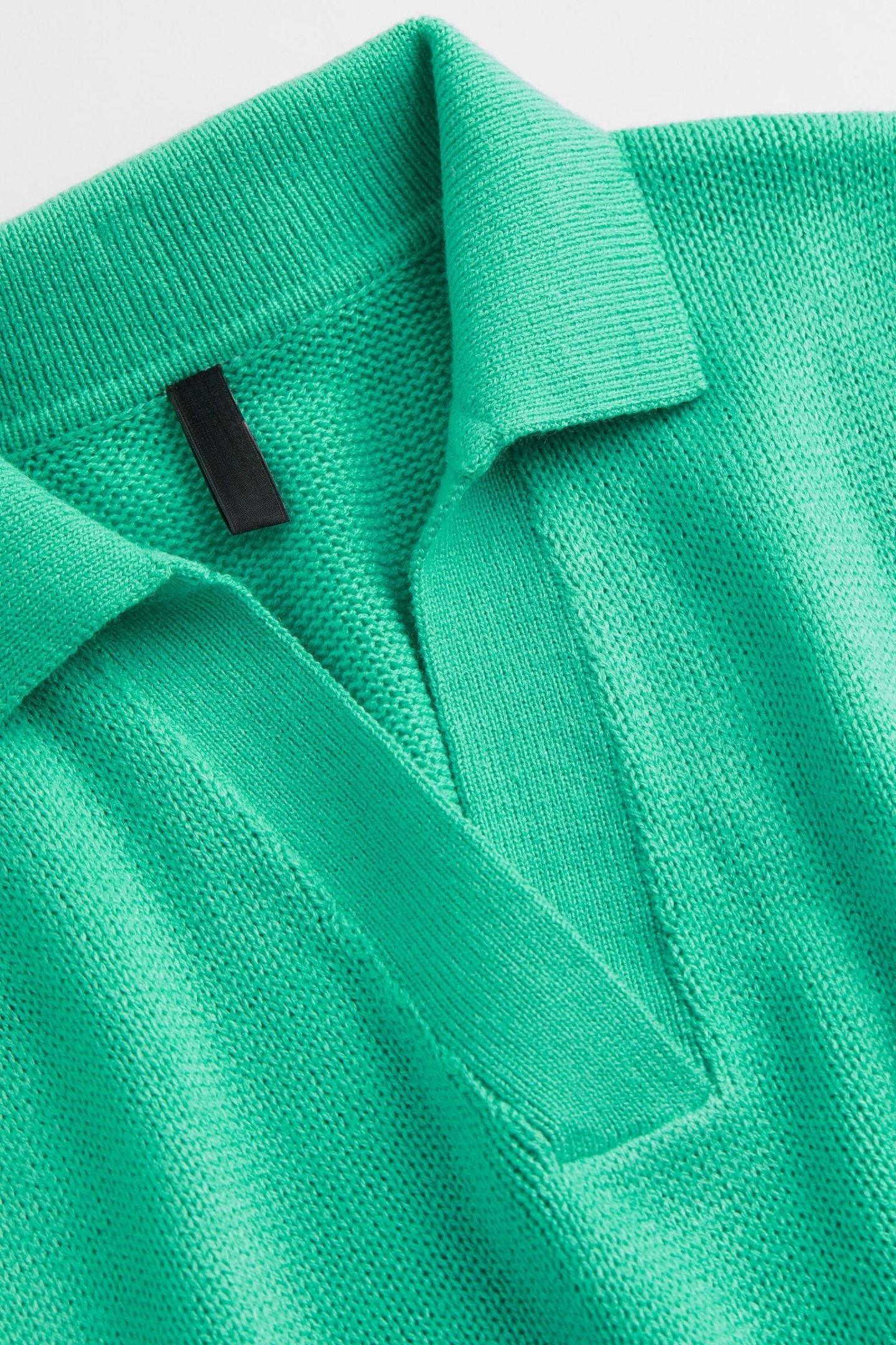 Old Money Polo gebreid vest 