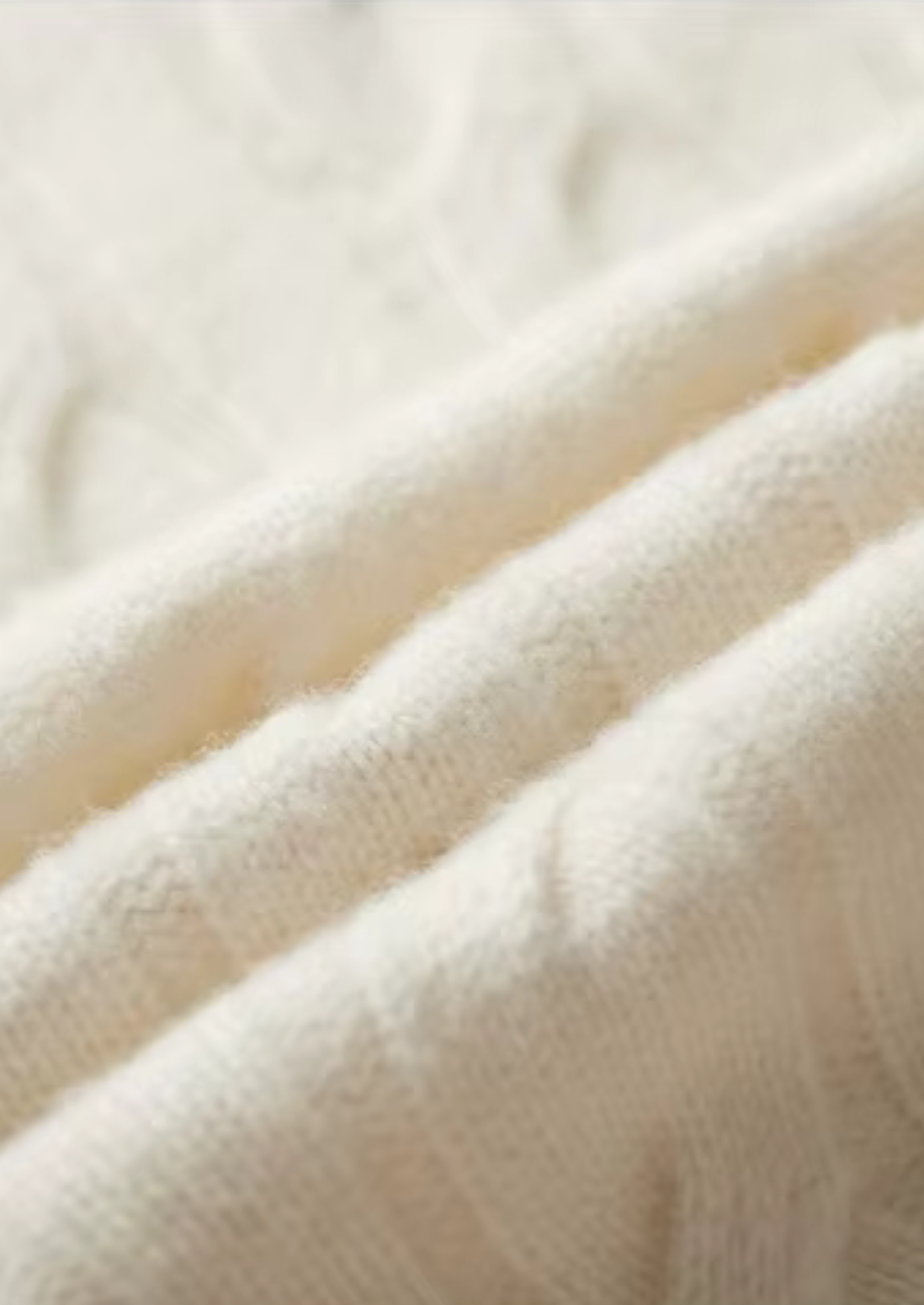 PURE EXTRA-FINE MERINO WOOL DUAL-ZIP CABLE CARDIGAN