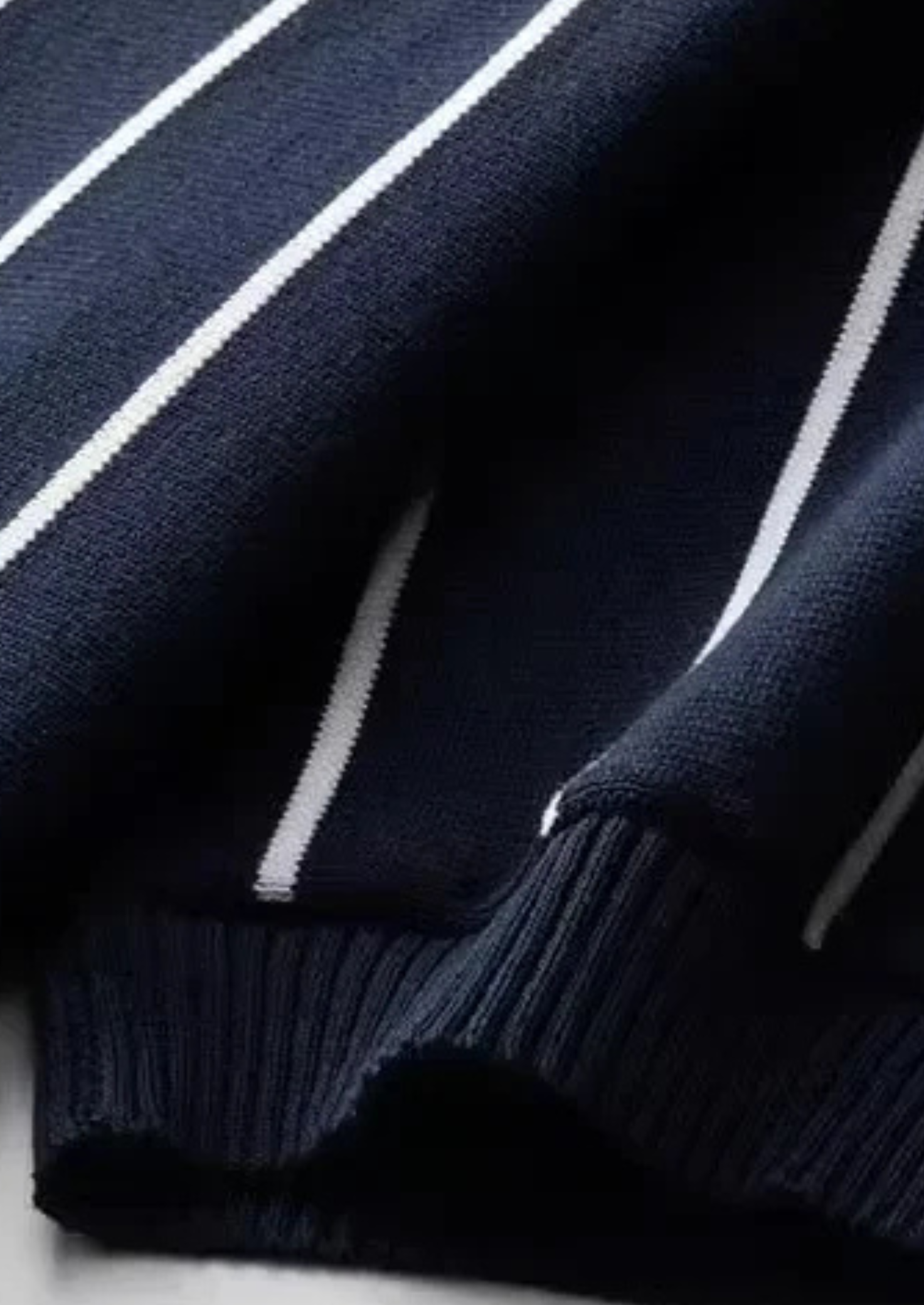 RIVIERA STRIPE BUTTON POLO