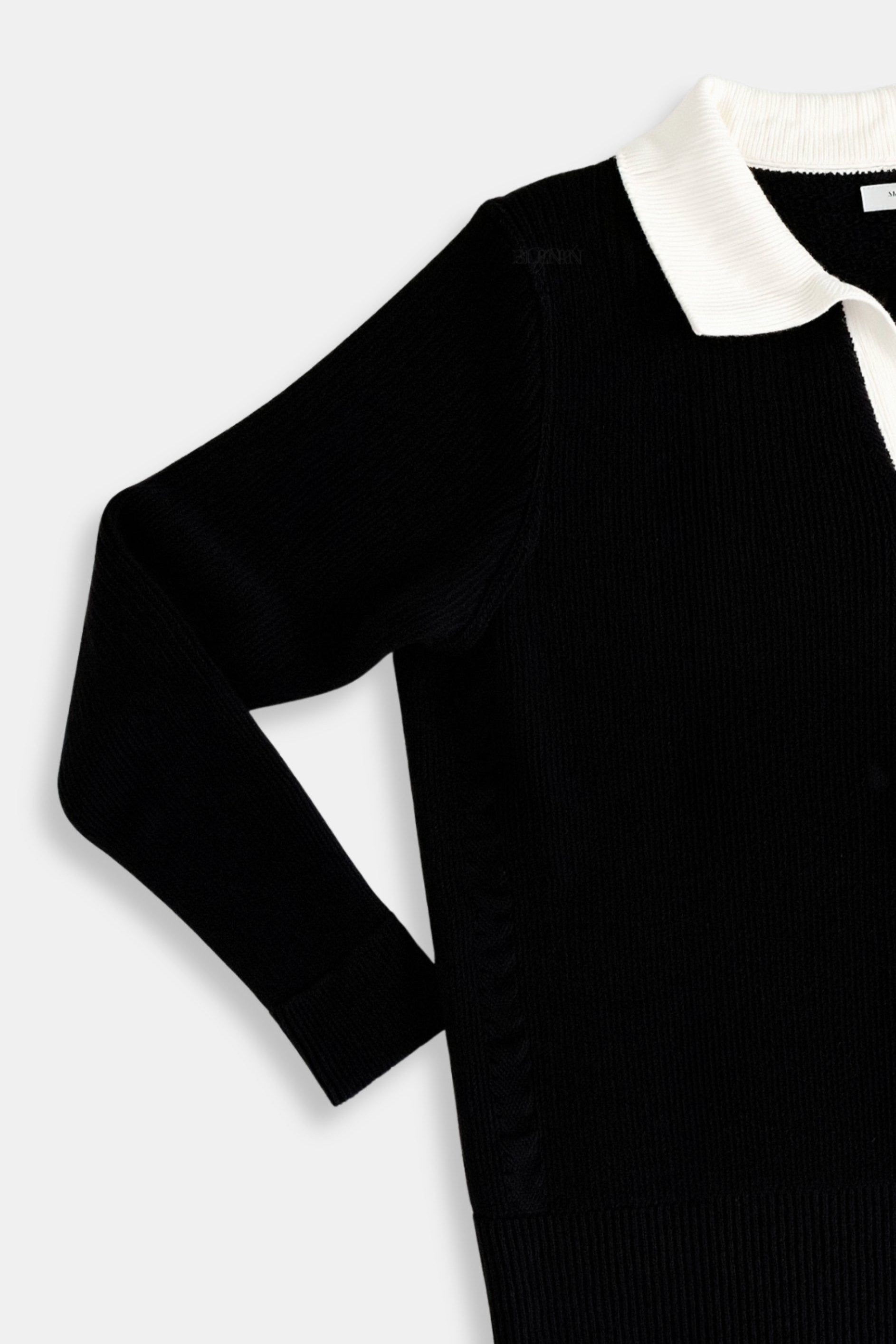 Old Money Dames Modieus Revers Fris En Elegant Gebreid Polo T-shirt