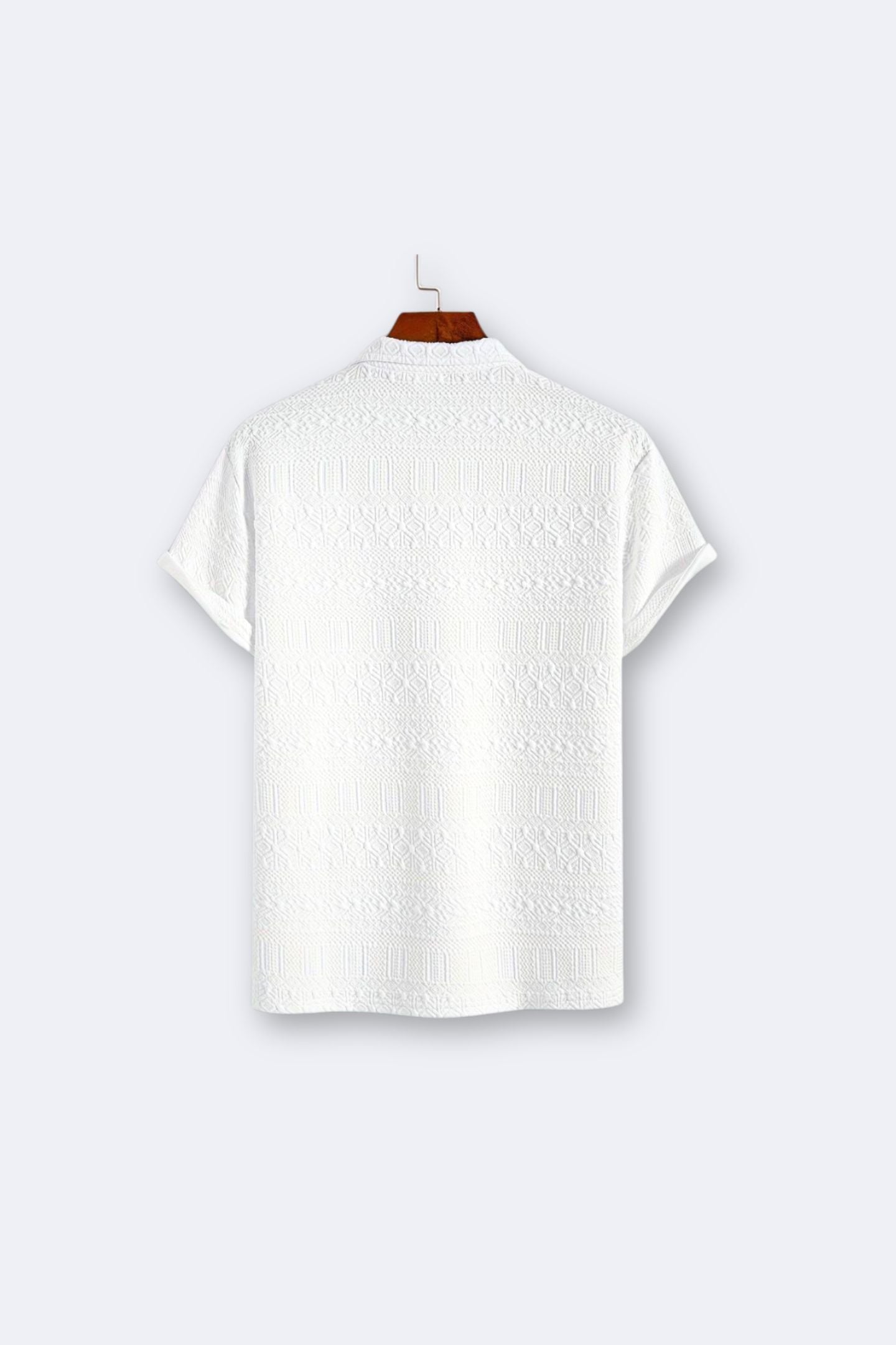 Old Money Heren Geometrisch Grafisch Print Golf Polo T-shirt 