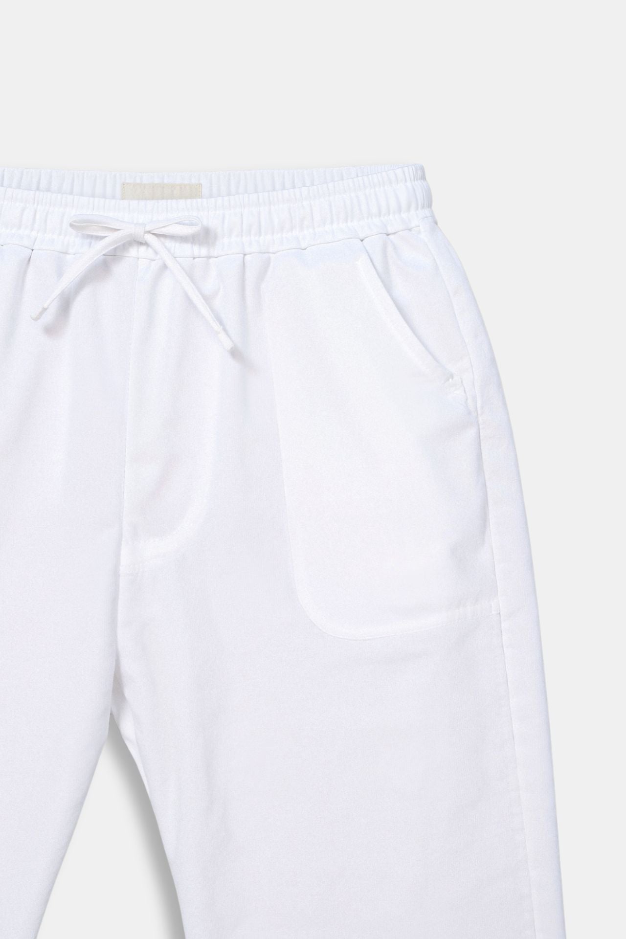 Old Money Cotton & Linen Blend Drawstring Pants