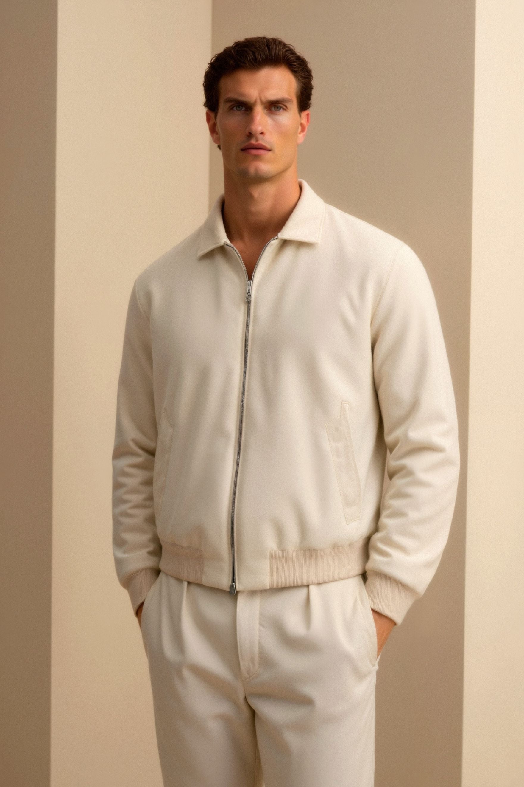 Heren Casual Polo Kraag Warme Jassen