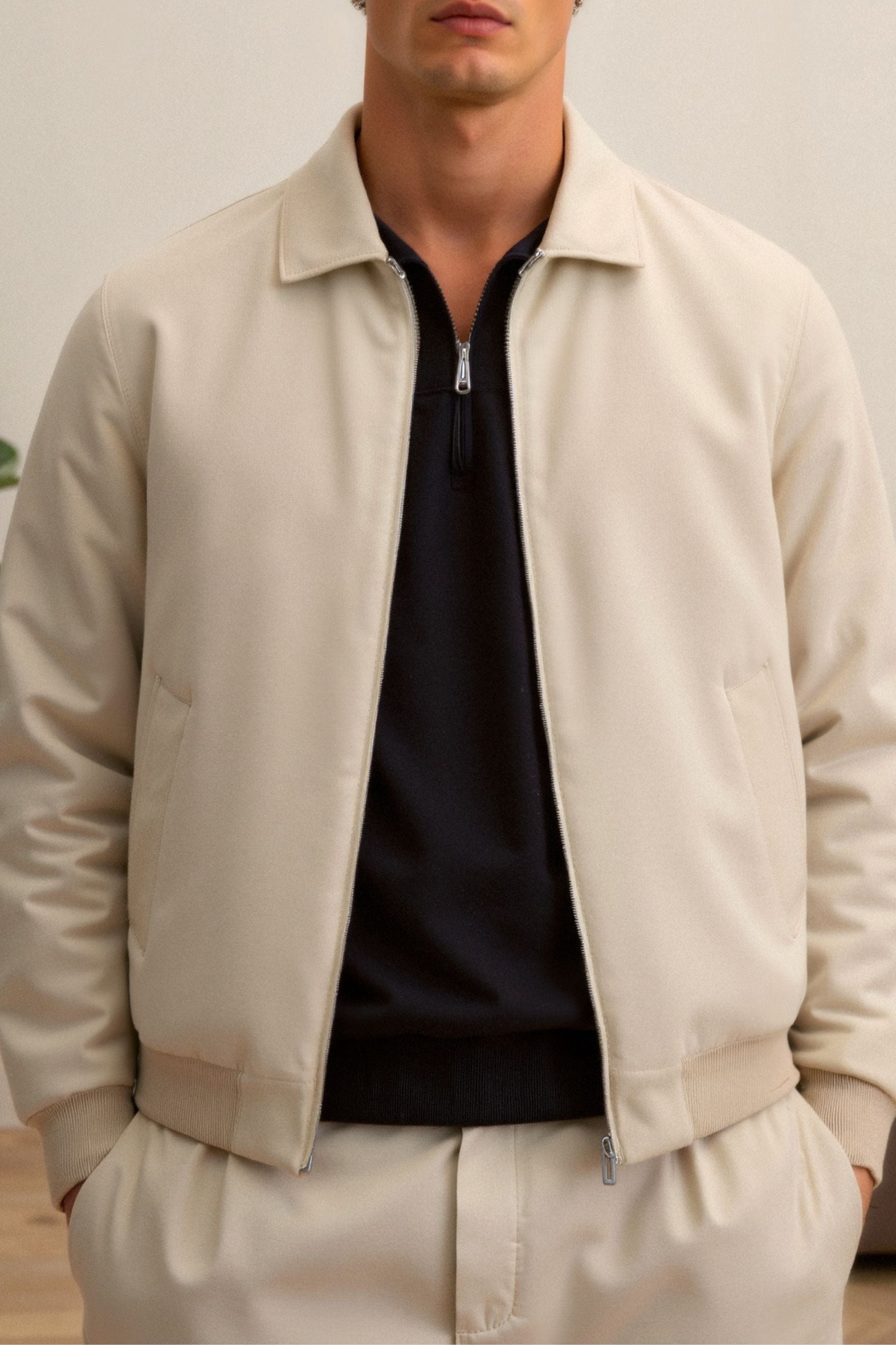 Heren Casual Polo Kraag Warme Jassen