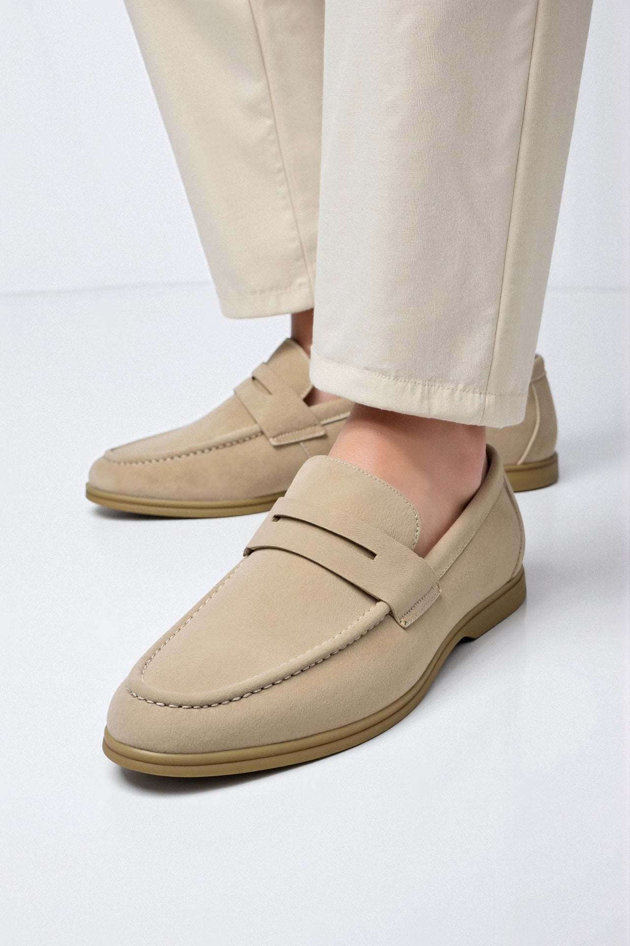 Old Money Heren Casual Slip-On Veelzijdige Loafers