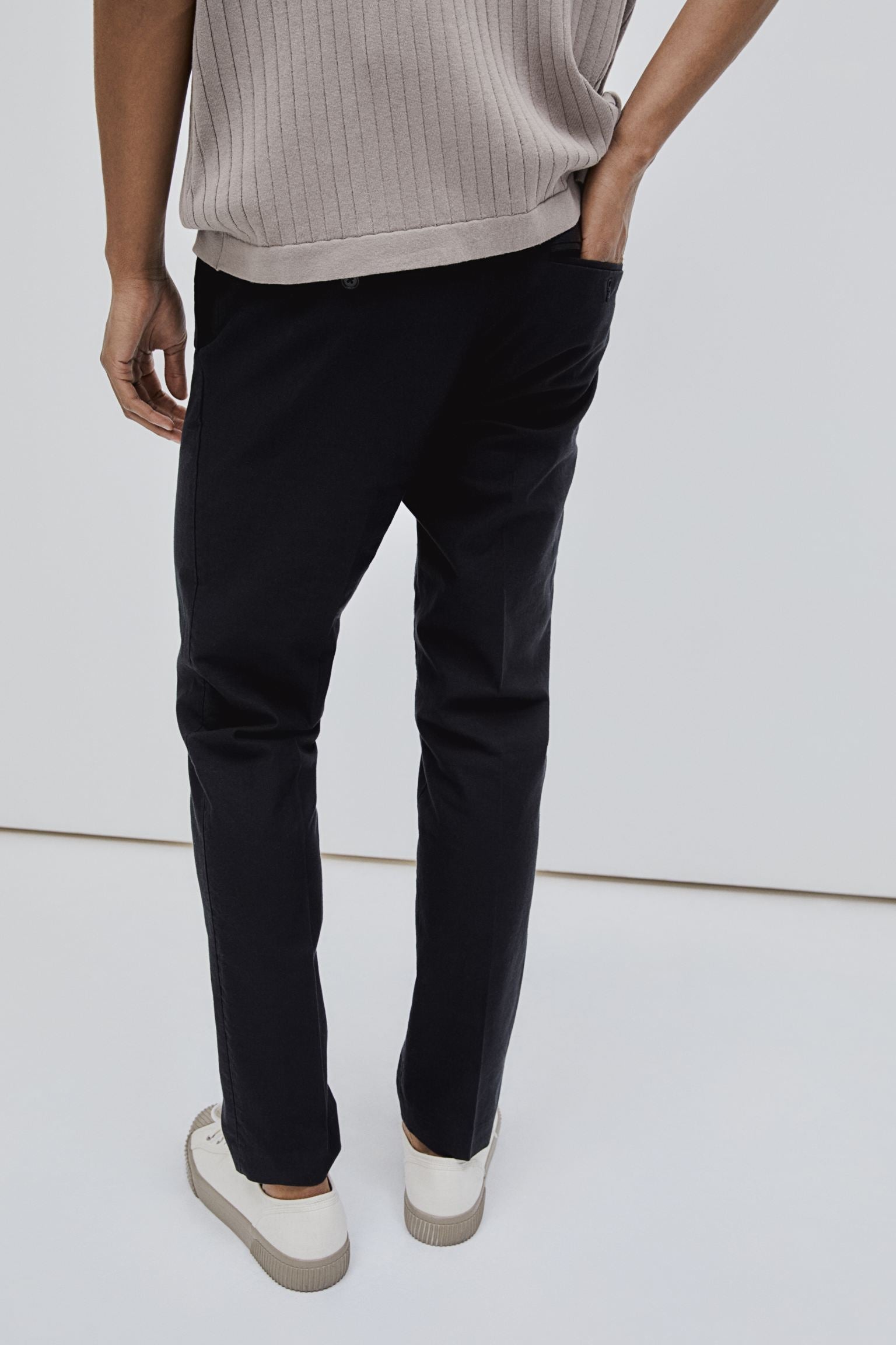 Old Money Slim Spacial Classy Chino-broek 