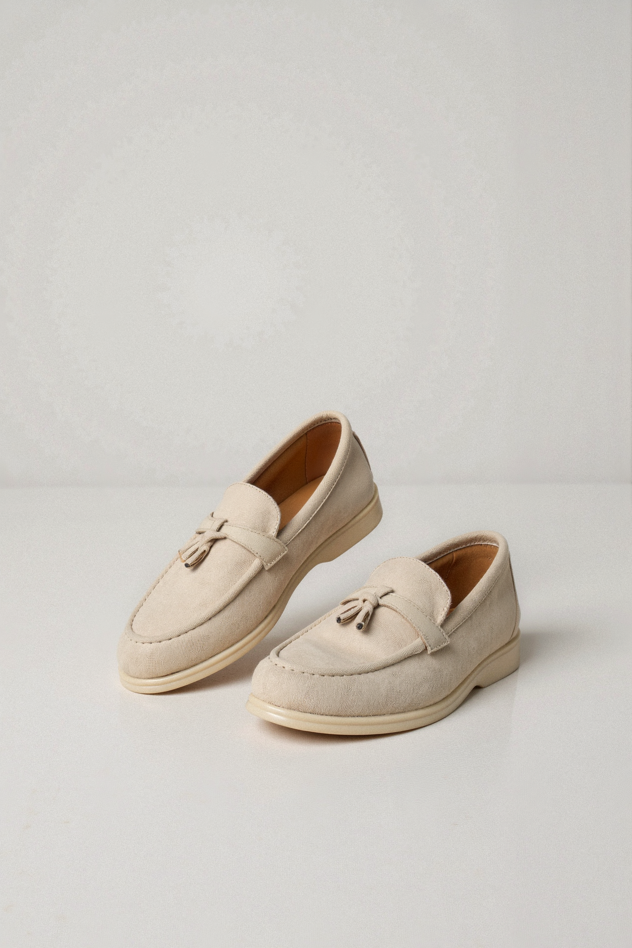 Ademende casual fluwelen loafers van Old Money