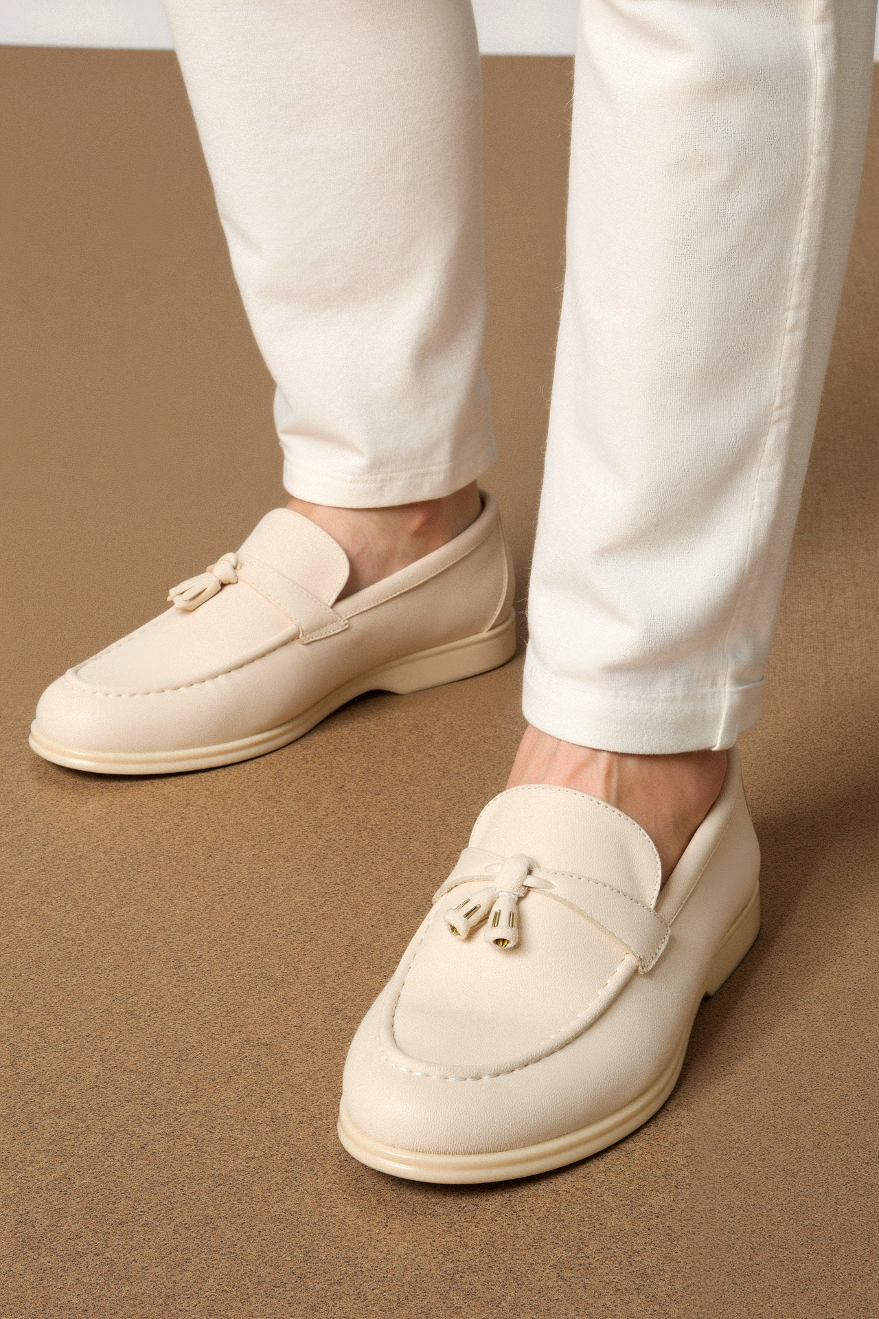 Ademende casual fluwelen loafers van Old Money