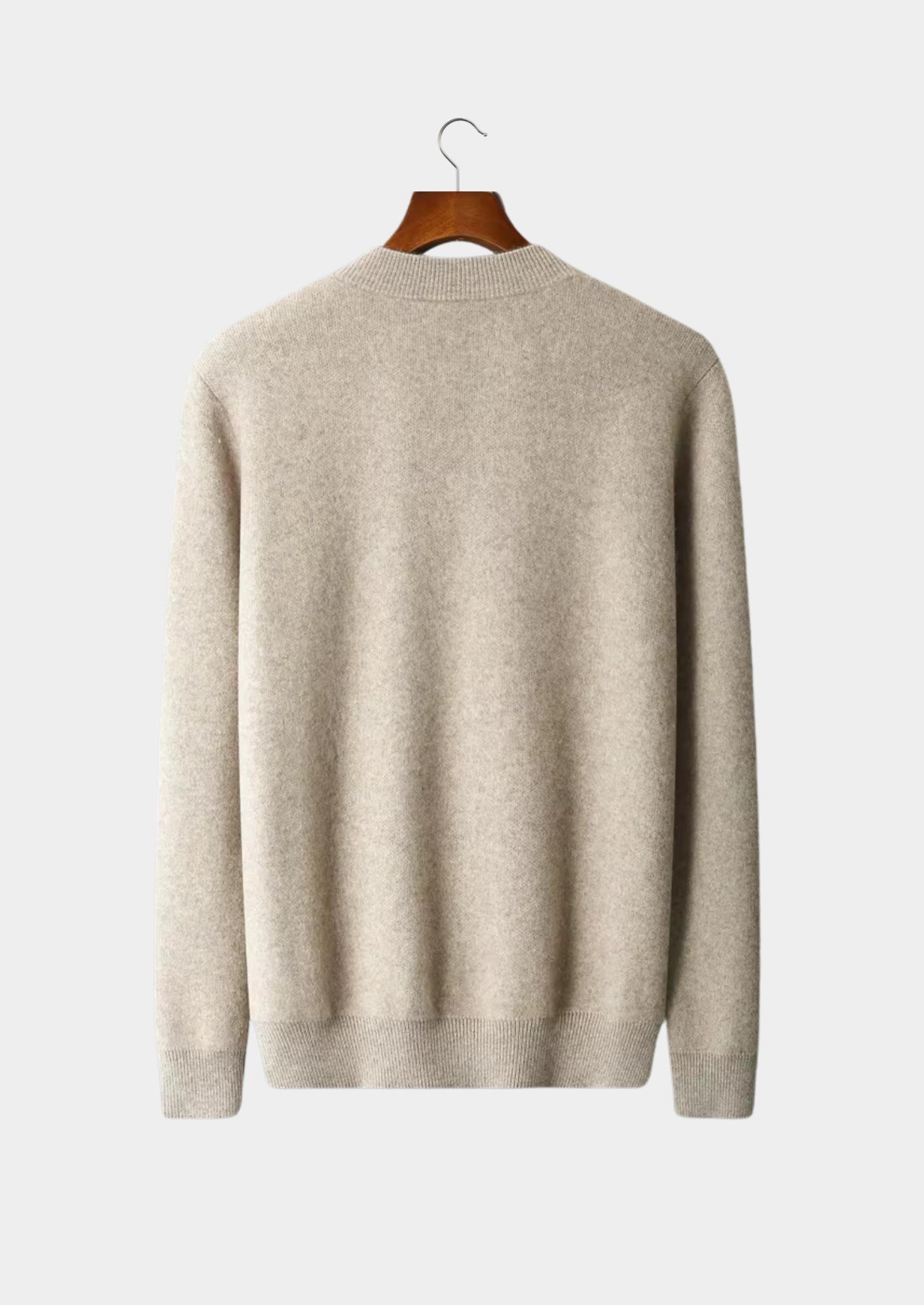 PURE EXTRA-FINE MERINO WOOL V-NECK CARDIGAN